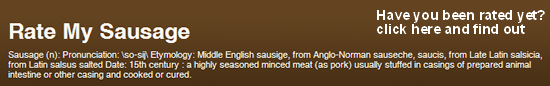 Check out if your sausages have been rated?