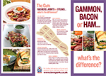 Bacon, Gammon or Ham - Whats the difference? booklet