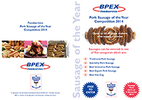 Pork Sausage of the Year Competition 2014