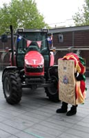 red tractor