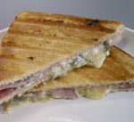 ham and stilton toastie